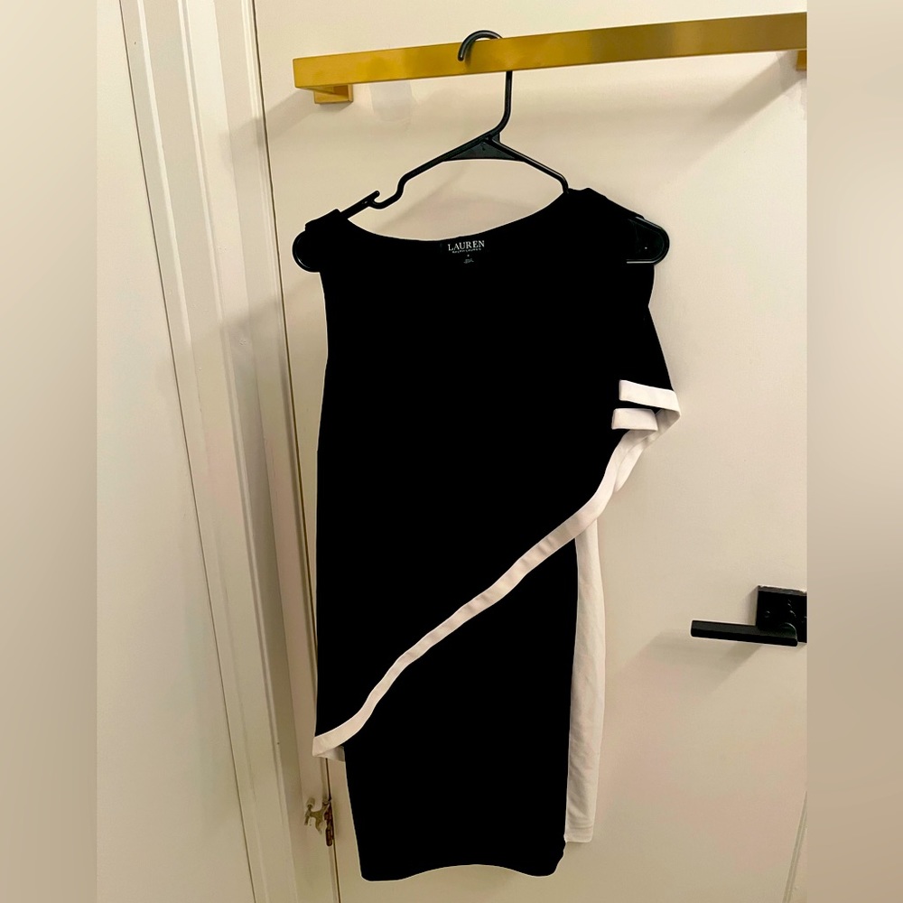Lauren by Ralph Lauren Black and White dress size 2